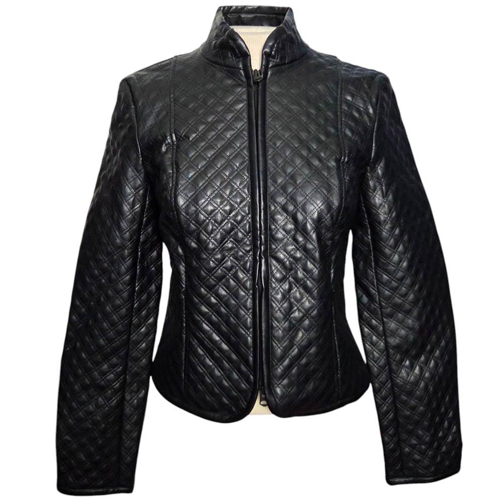 Armani Exchange Black Zip Up Jacket Size-Medium
